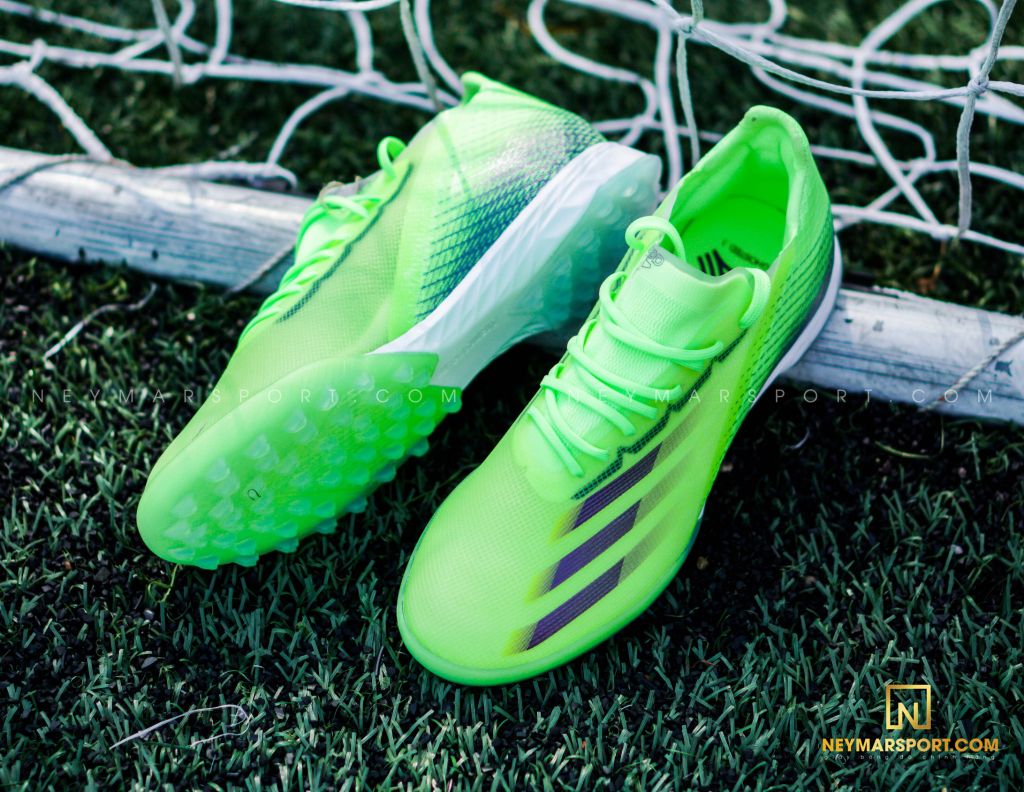 adidas X Ghosted .1 TF Precision To Blur - Signal Green/Energy Ink/Semi Solar Slime