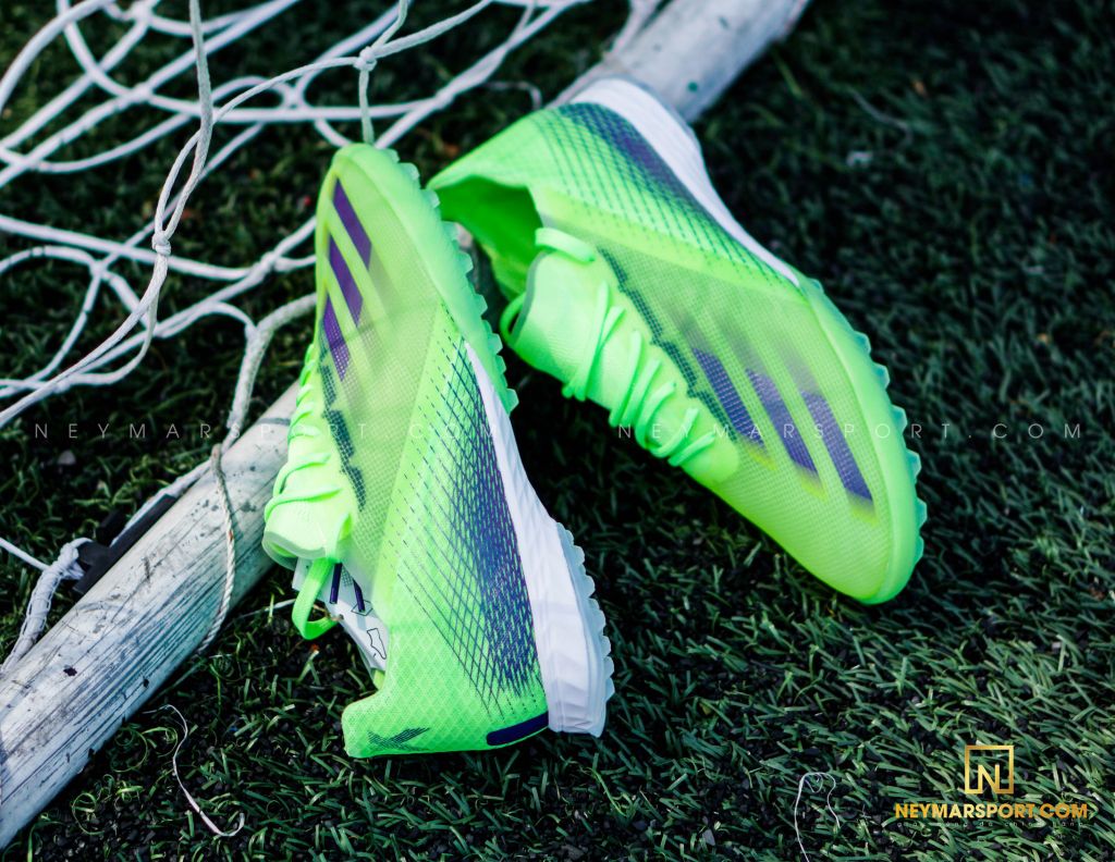 adidas X Ghosted .1 TF Precision To Blur - Signal Green/Energy Ink/Semi Solar Slime