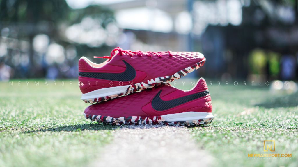 Nike Tiempo Legend 8 Pro TF Play Mode - Cardinal Red/Black/Crimson Tint/White