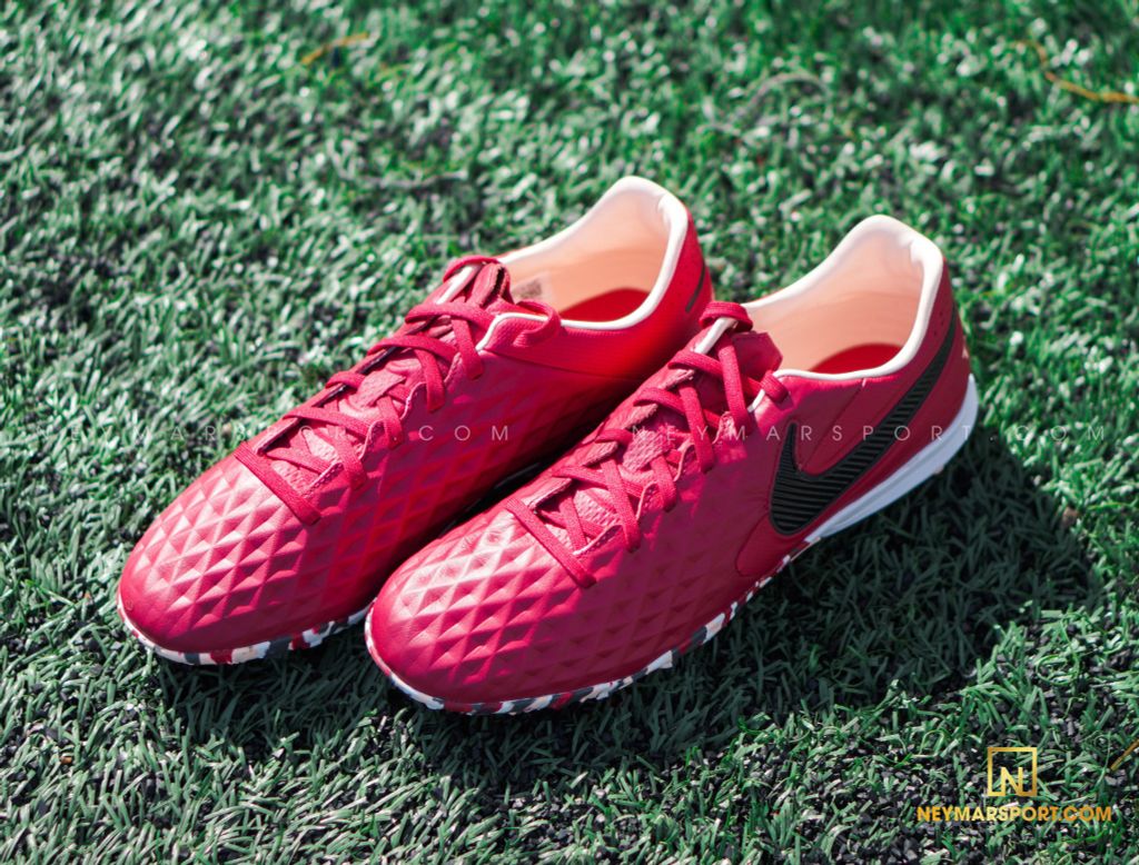 Nike Tiempo Legend 8 Pro TF Play Mode - Cardinal Red/Black/Crimson Tint/White