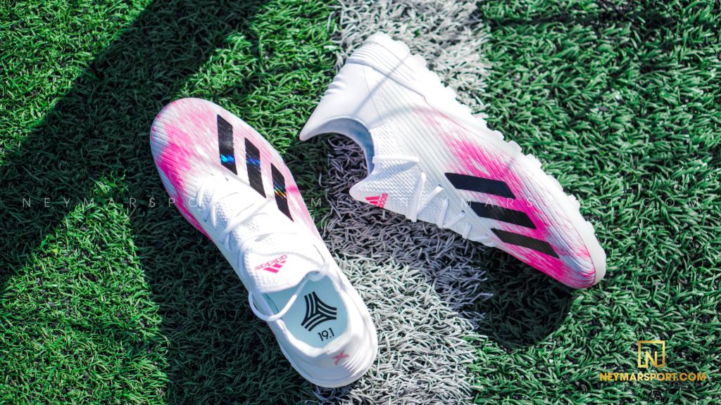 adidas X 19.1 TF Uniforia - Footwear White/Core Black/Shock Pink