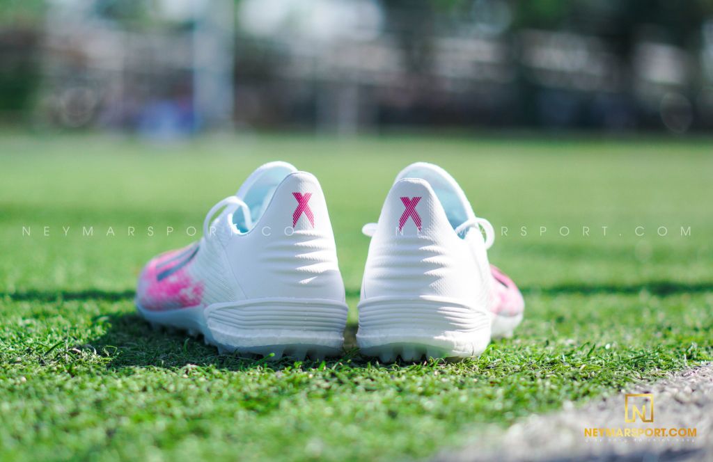 adidas X 19.1 TF Uniforia - Footwear White/Core Black/Shock Pink