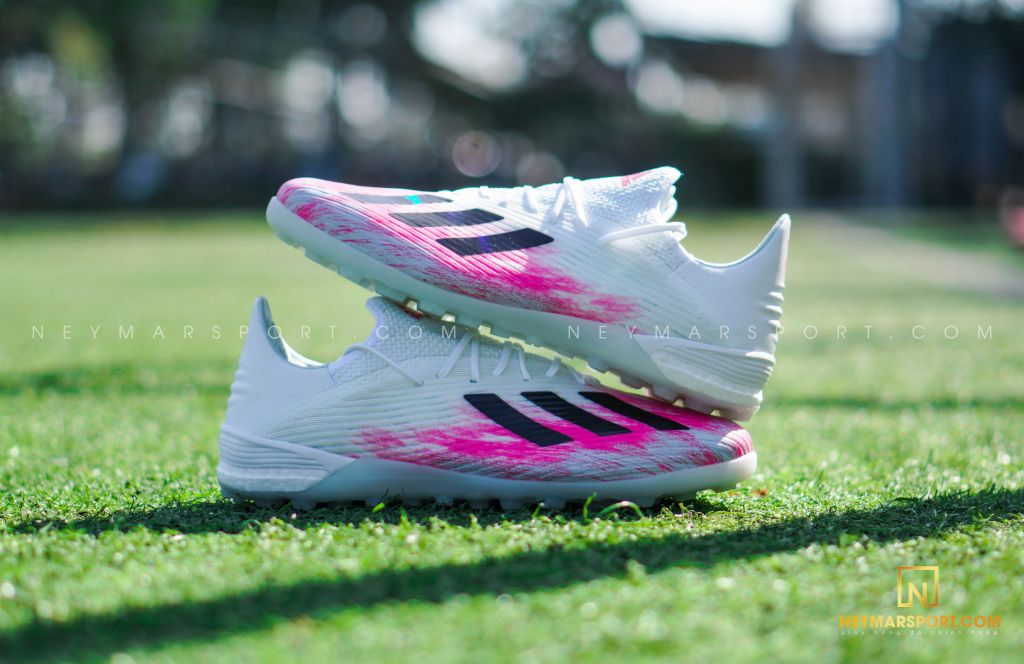 adidas X 19.1 TF Uniforia - Footwear White/Core Black/Shock Pink