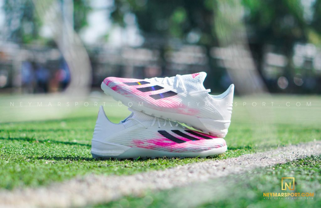 adidas X 19.1 TF Uniforia - Footwear White/Core Black/Shock Pink