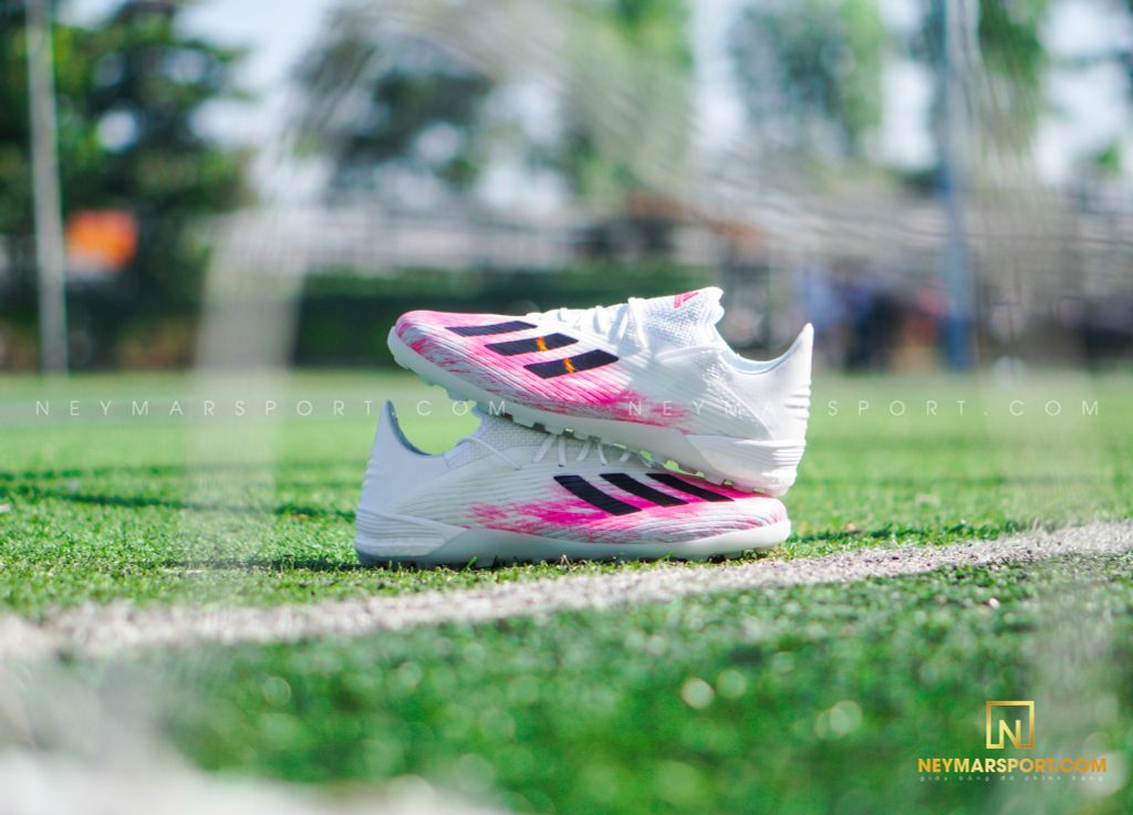 adidas X 19.1 TF Uniforia - Footwear White/Core Black/Shock Pink
