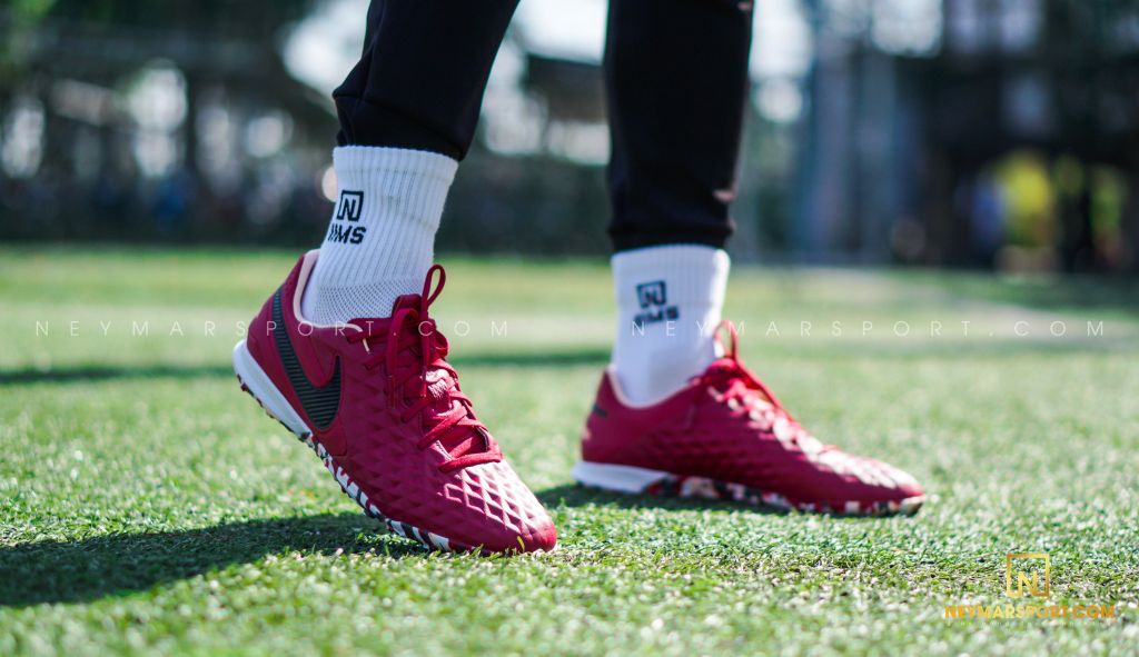 Nike Tiempo Legend 8 Pro TF Play Mode - Cardinal Red/Black/Crimson Tint/White