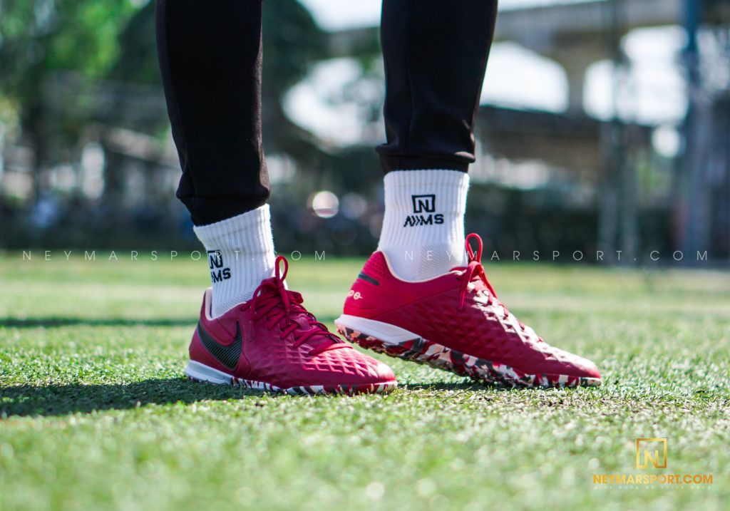 Nike Tiempo Legend 8 Pro TF Play Mode - Cardinal Red/Black/Crimson Tint/White