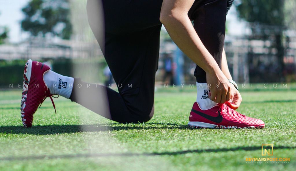 Nike Tiempo Legend 8 Pro TF Play Mode - Cardinal Red/Black/Crimson Tint/White