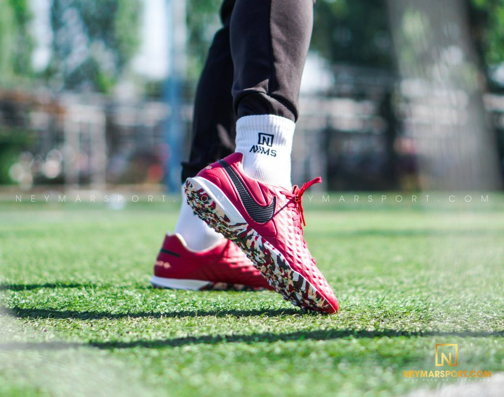 Nike Tiempo Legend 8 Pro TF Play Mode - Cardinal Red/Black/Crimson Tint/White