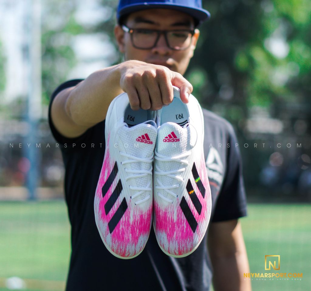 adidas X 19.1 TF Uniforia - Footwear White/Core Black/Shock Pink