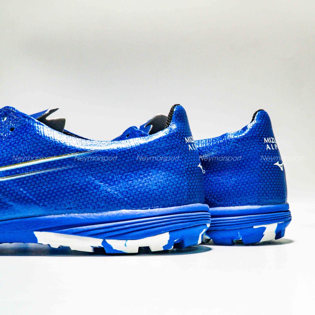 Giày đá bóng Mizuno Alpha Pro TF Mugen - Laser Blue/White/Gold P1GD246427