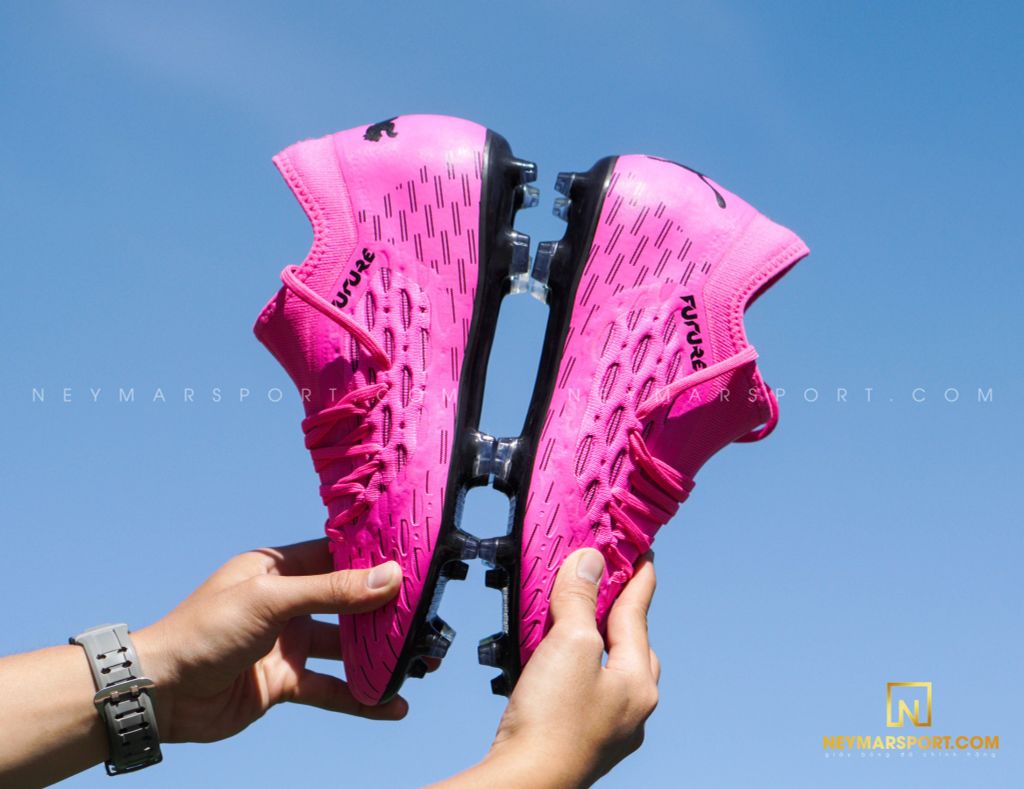 PUMA Future 6.3 Netfit FG/AG Turbo - Luminous Pink/PUMA Black