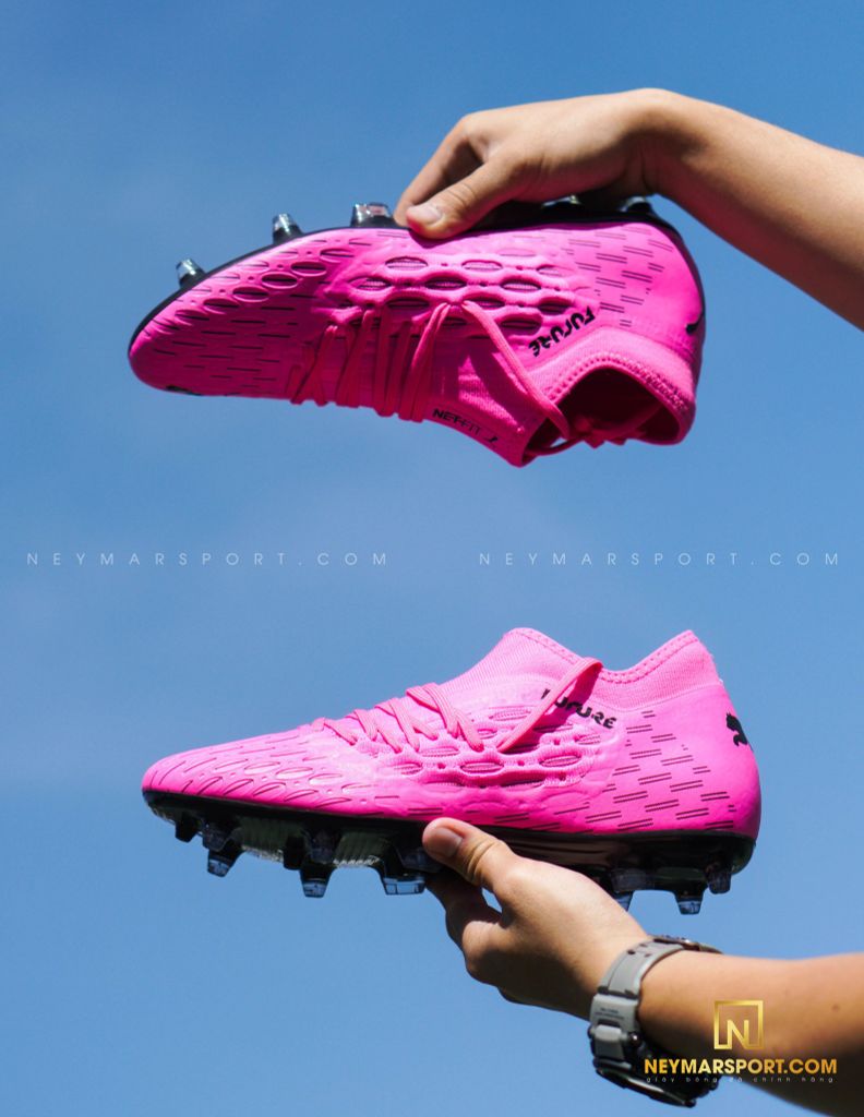 PUMA Future 6.3 Netfit FG/AG Turbo - Luminous Pink/PUMA Black