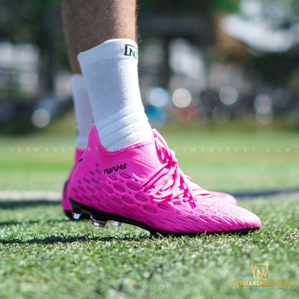 PUMA Future 6.3 Netfit FG/AG Turbo - Luminous Pink/PUMA Black