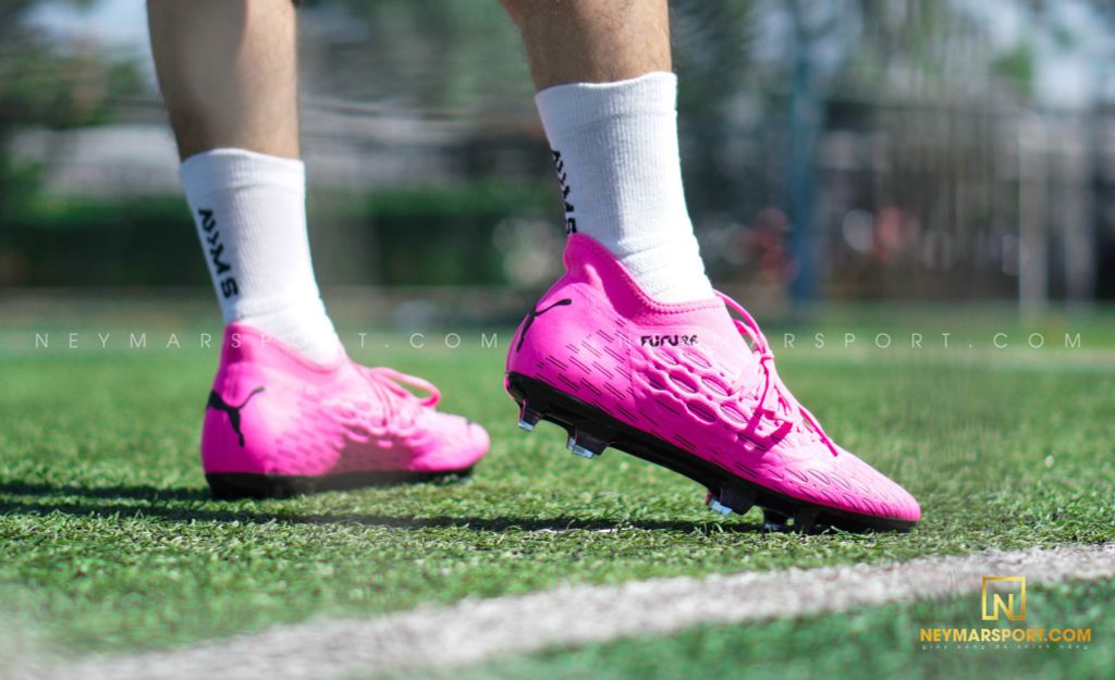 PUMA Future 6.3 Netfit FG/AG Turbo - Luminous Pink/PUMA Black