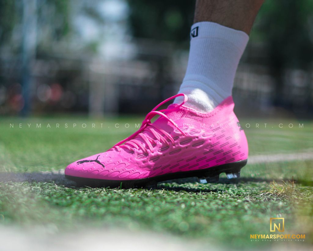 PUMA Future 6.3 Netfit FG/AG Turbo - Luminous Pink/PUMA Black