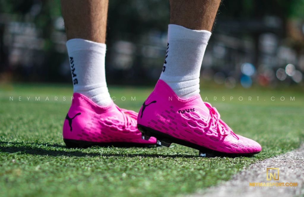 PUMA Future 6.3 Netfit FG/AG Turbo - Luminous Pink/PUMA Black