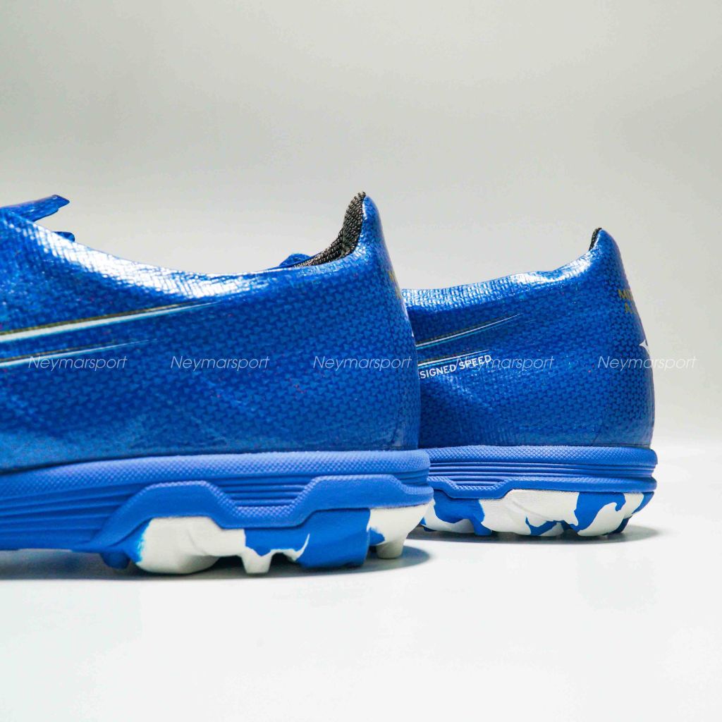 Giày đá bóng Mizuno Alpha Elite TF Mugen - Laser Blue/White/Gold P1GD246227