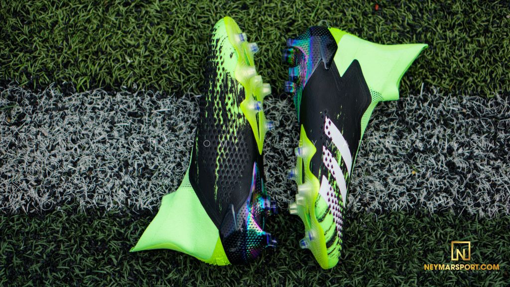 adidas Predator 20+ FG/AG Precision To Blur - Signal Green/Footwear White/Core Black