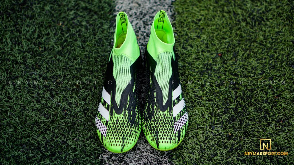adidas Predator 20+ FG/AG Precision To Blur - Signal Green/Footwear White/Core Black