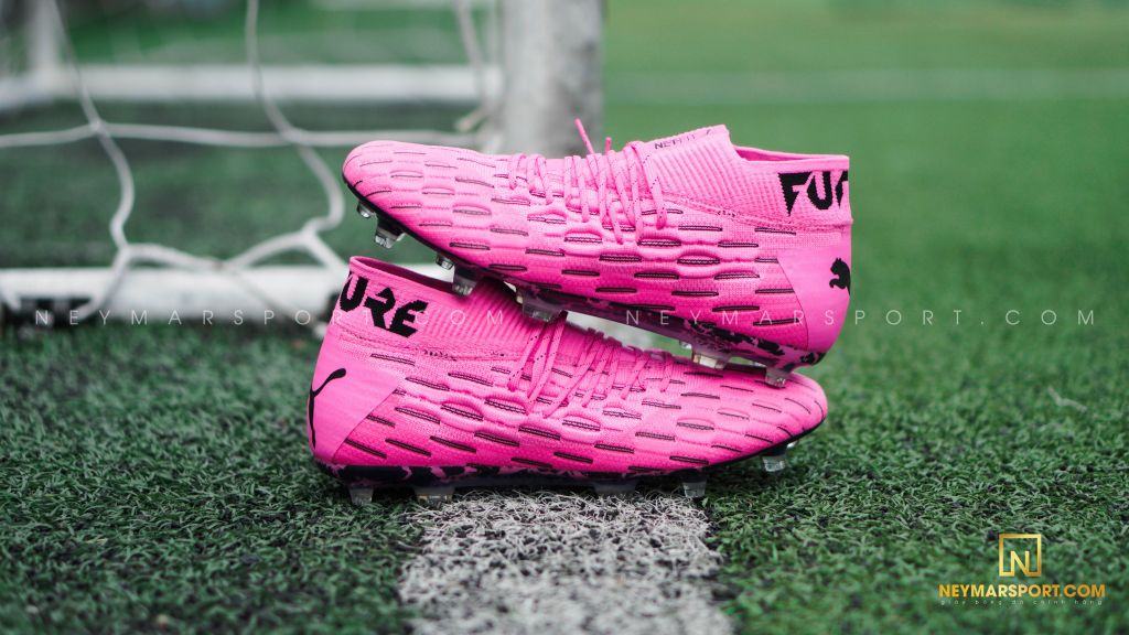 PUMA Future 6.1 Netfit FG/AG Turbo - Luminous Pink/PUMA Black