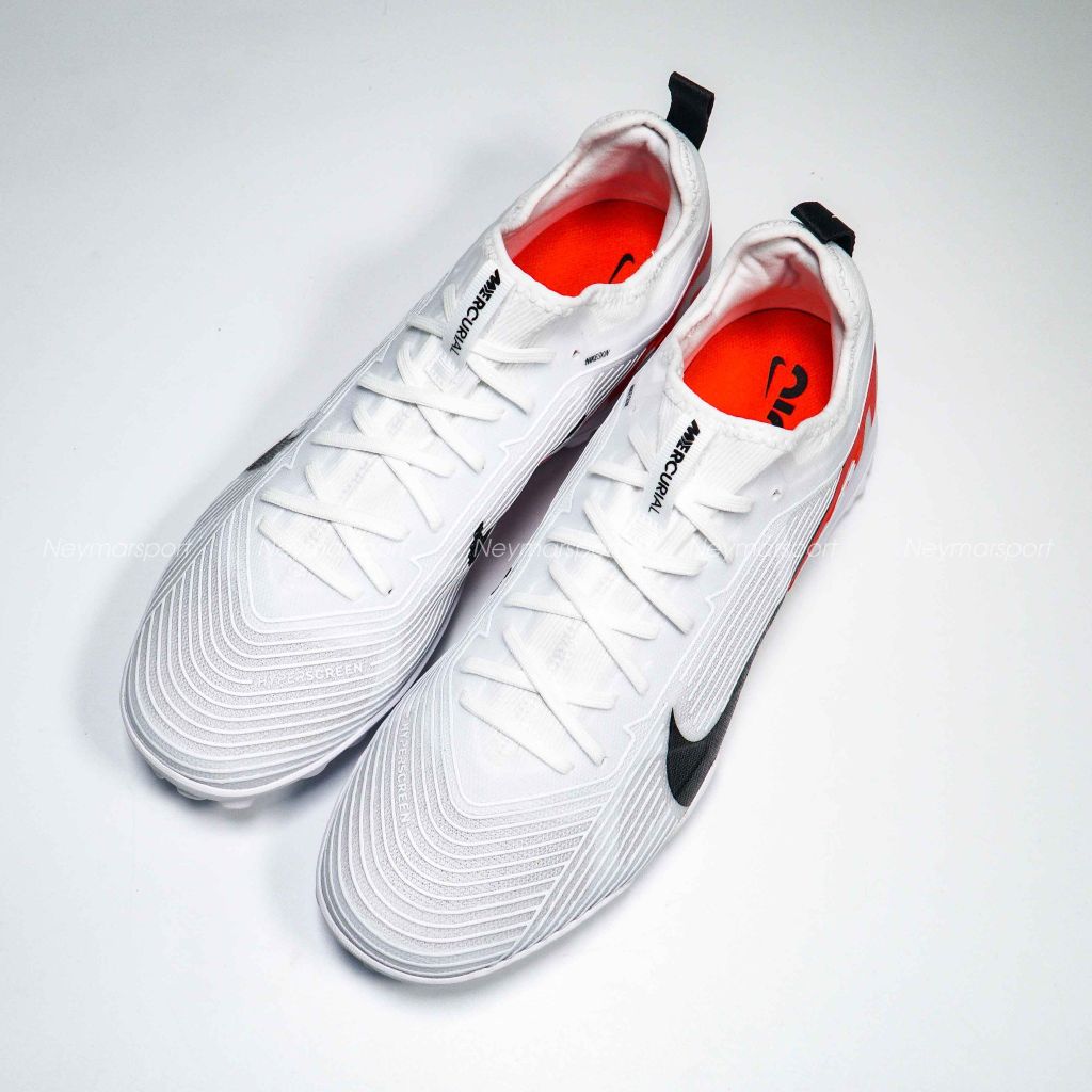 Nike Air Zoom Mercurial Vapor 15 Pro TF Ready - White/Black/Bright Crimson