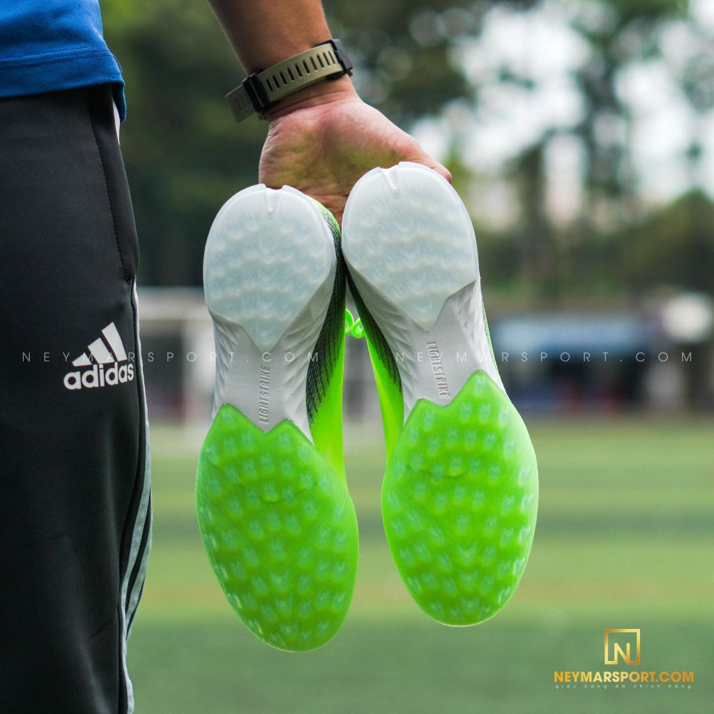 adidas X Ghosted .1 TF Precision To Blur - Signal Green/Energy Ink/Semi Solar Slime