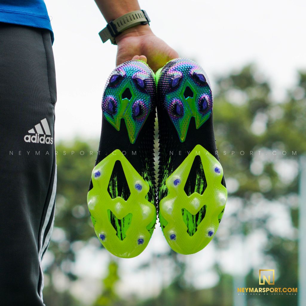 adidas Predator 20+ FG/AG Precision To Blur - Signal Green/Footwear White/Core Black
