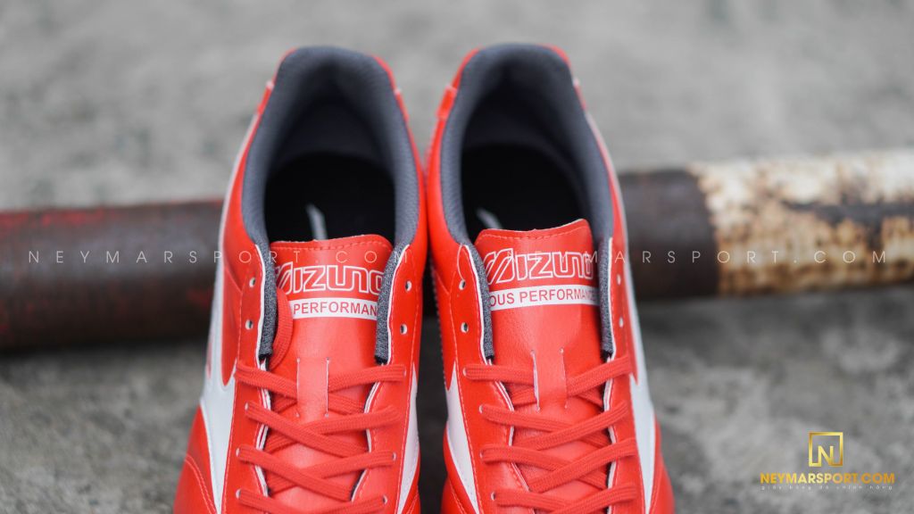 MIZUNO MORELIA II CLUB FG - IGNITION RED/WHITE