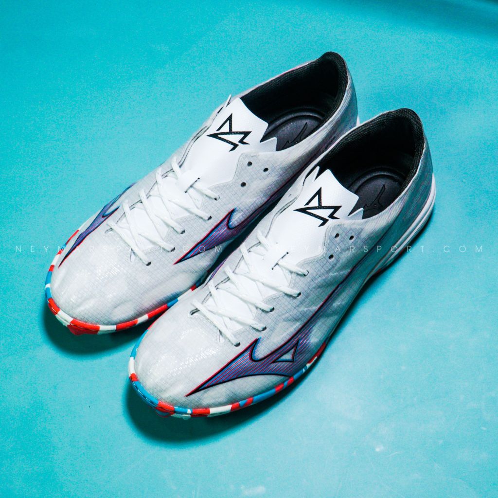 Mizuno Alpha Pro AS TF - White/Purple/Red P1GD236409