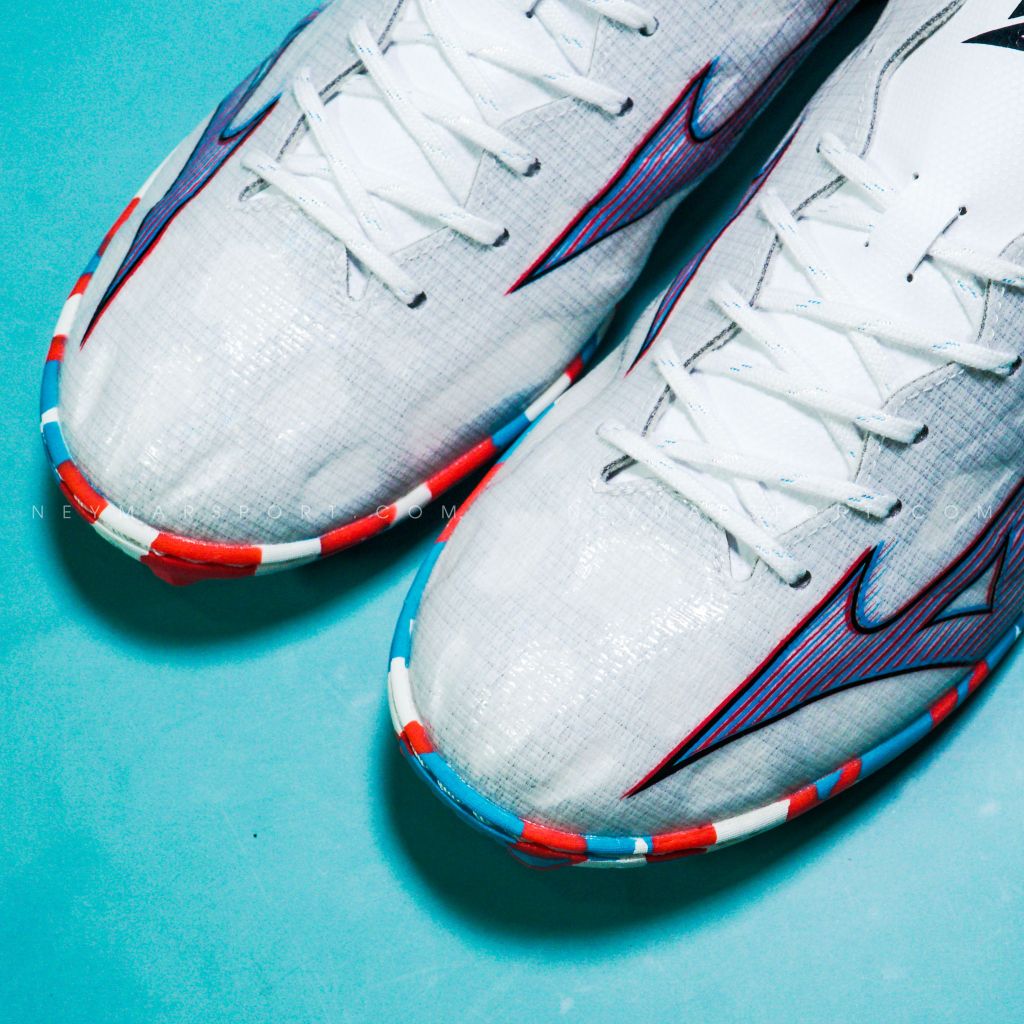 Mizuno Alpha Pro AS TF - White/Purple/Red P1GD236409