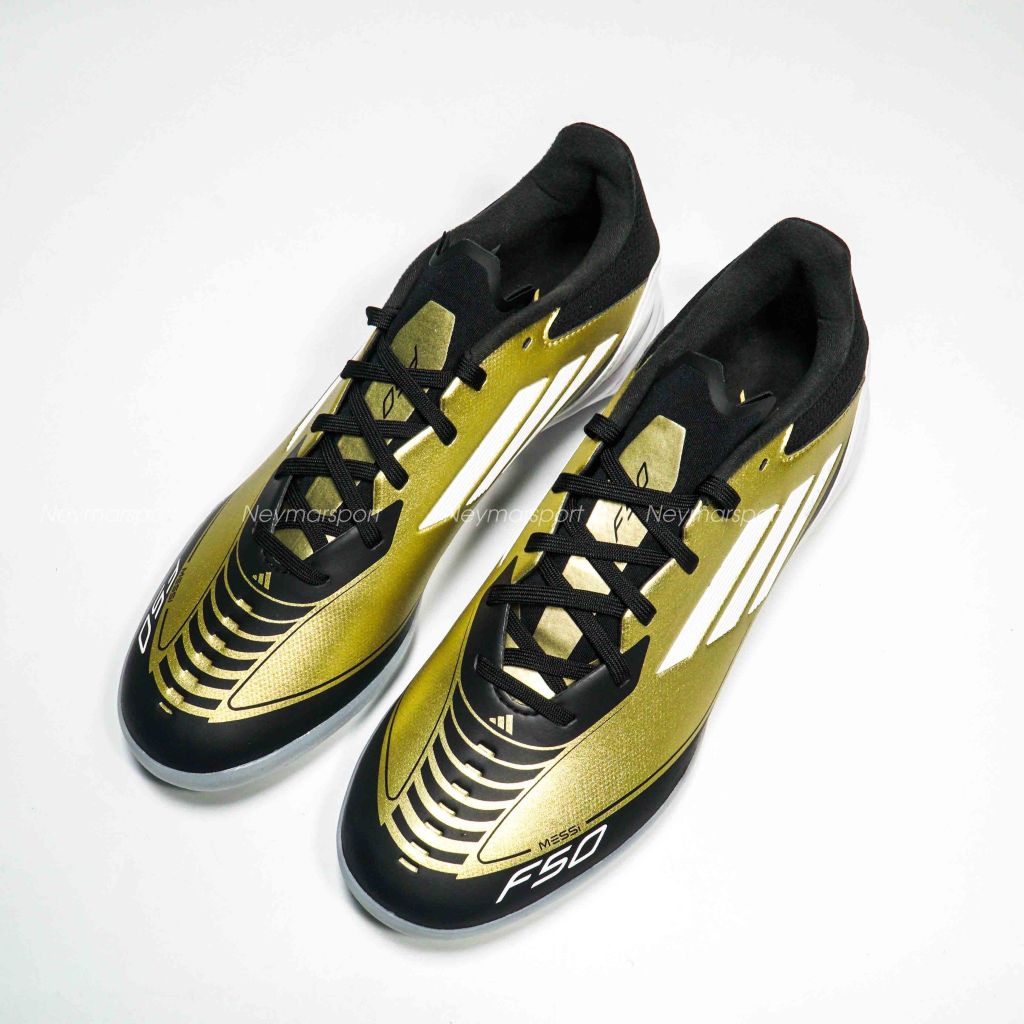 Giày đá bóng adidas F50 Messi League TF Triunfo Dorado - Gold Metallic/Footwear White/Core Black IG9282