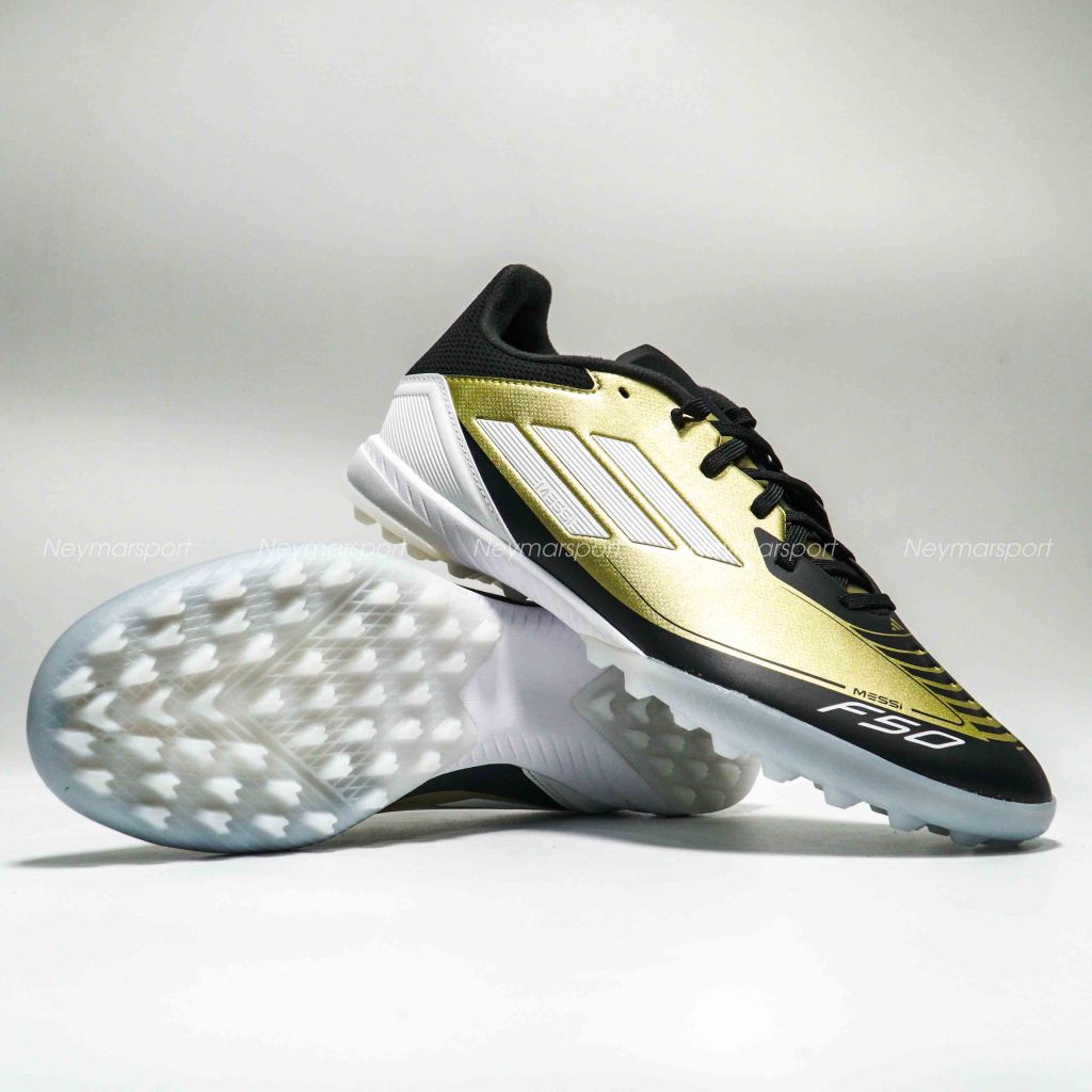Giày đá bóng adidas F50 Messi League TF Triunfo Dorado - Gold Metallic/Footwear White/Core Black IG9282