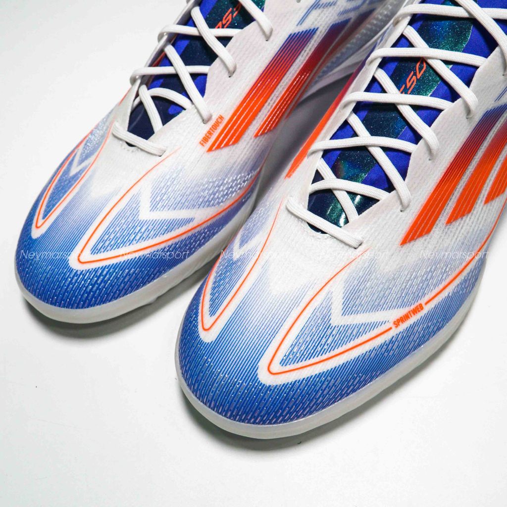 Giày đá bóng adidas F50 Pro TF Advancement - Footwear White/Solar Red/Lucid Blue IF1323