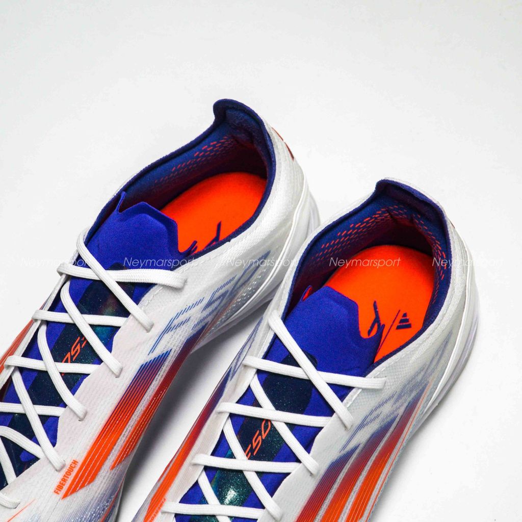 Giày đá bóng adidas F50 Pro TF Advancement - Footwear White/Solar Red/Lucid Blue IF1323
