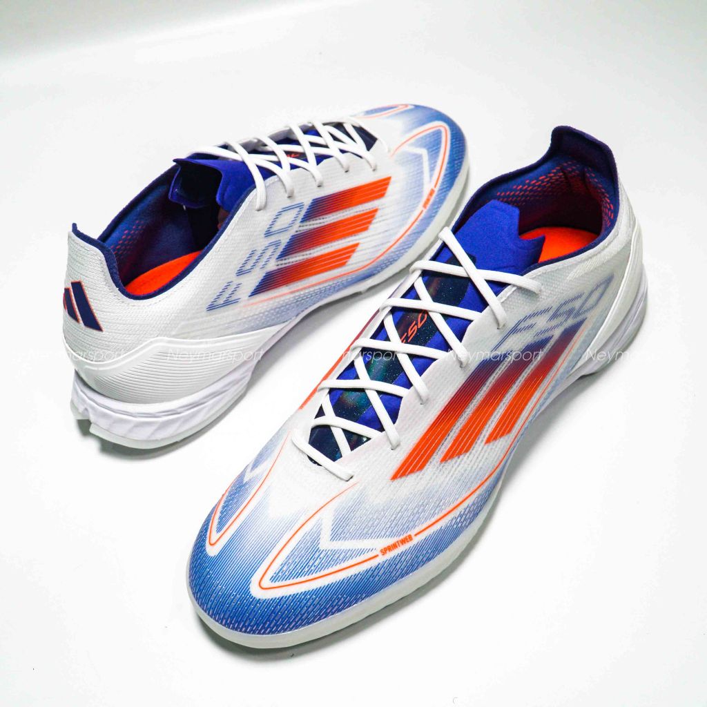 Giày đá bóng adidas F50 Pro TF Advancement - Footwear White/Solar Red/Lucid Blue IF1323