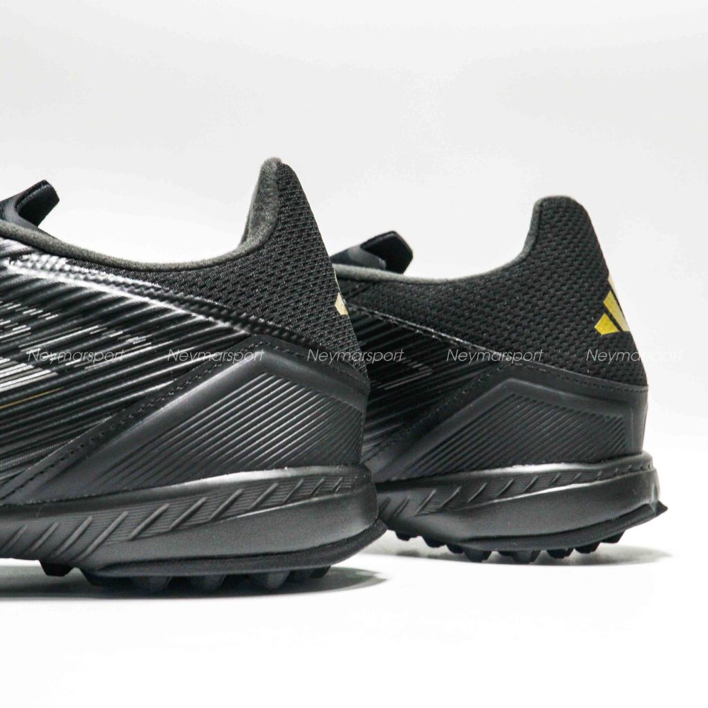 Giày đá bóng adidas F50 League TF Dark Spark - Core Black/Iron Metal/Gold Metallic IF1337