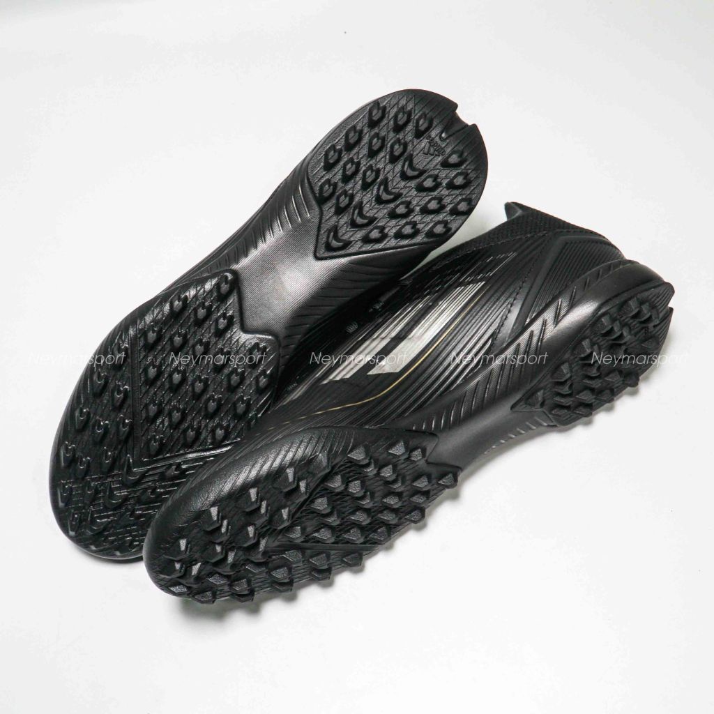 Giày đá bóng adidas F50 League TF Dark Spark - Core Black/Iron Metal/Gold Metallic IF1337