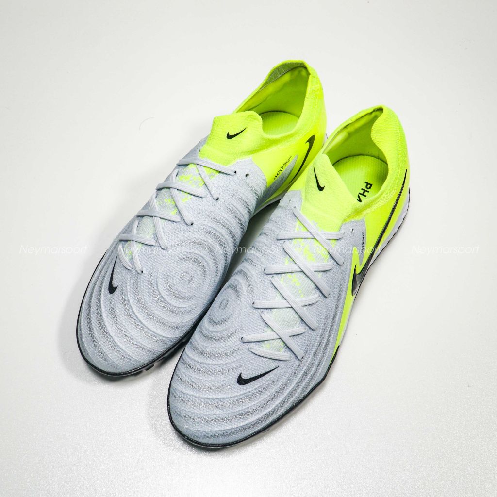 Giày đá bóng Nike Phantom GX II Pro TF Mad Voltage - Metallic Silver/Black/Volt FJ2583-003