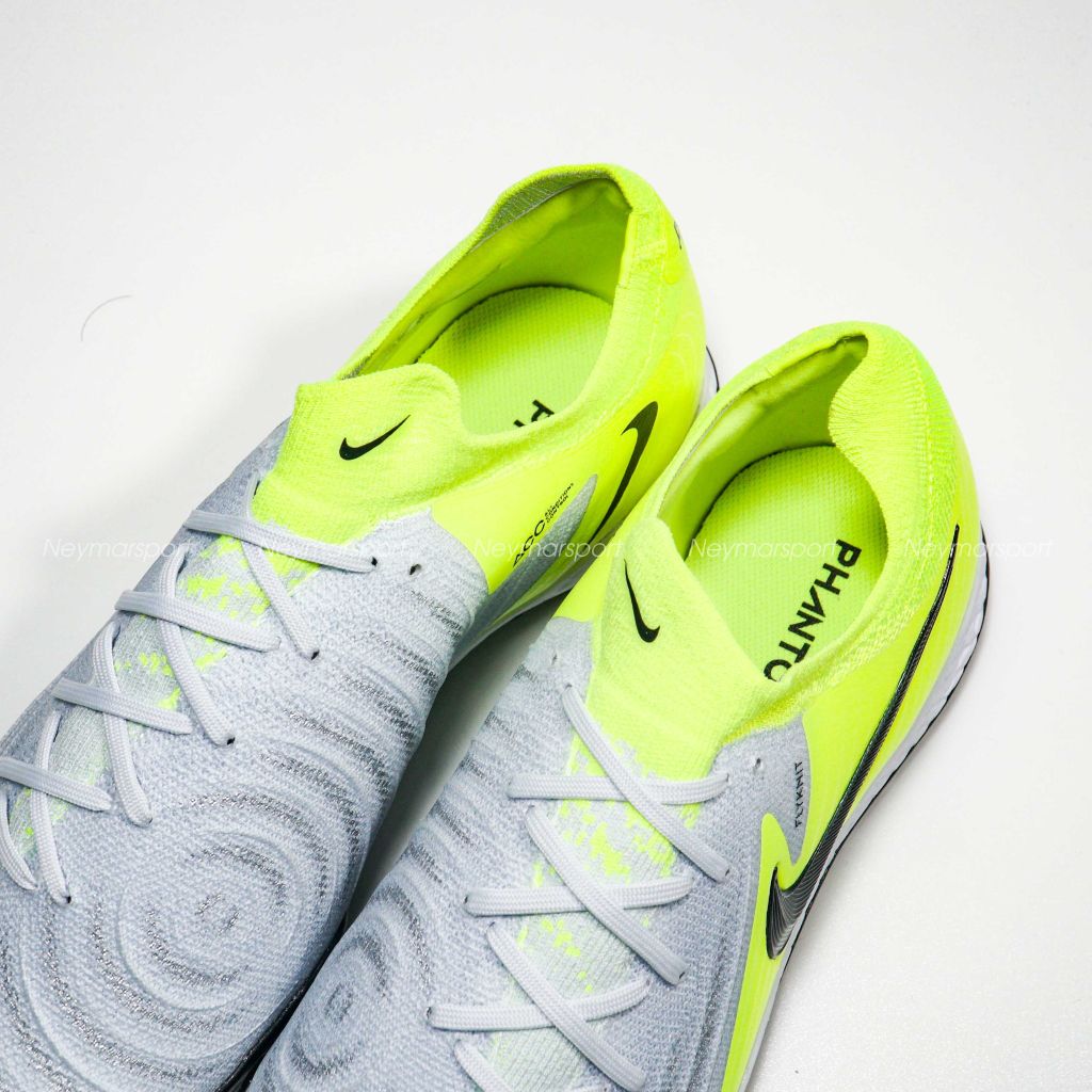 Giày đá bóng Nike Phantom GX II Pro TF Mad Voltage - Metallic Silver/Black/Volt FJ2583-003