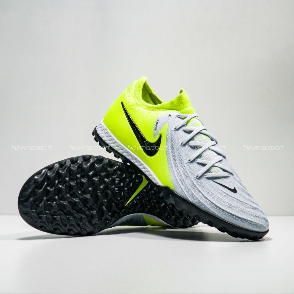 Giày đá bóng Nike Phantom GX II Pro TF Mad Voltage - Metallic Silver/Black/Volt FJ2583-003