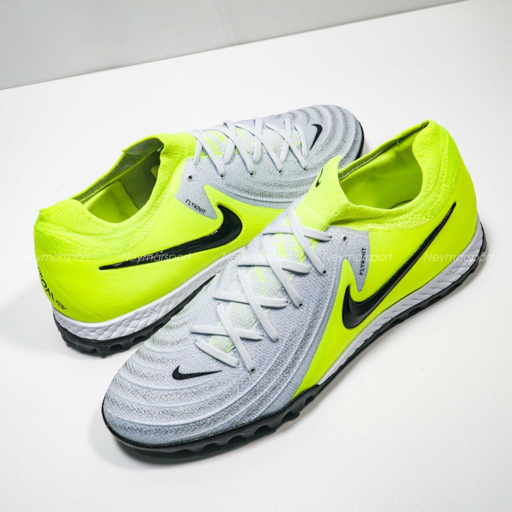 Giày đá bóng Nike Phantom GX II Pro TF Mad Voltage - Metallic Silver/Black/Volt FJ2583-003