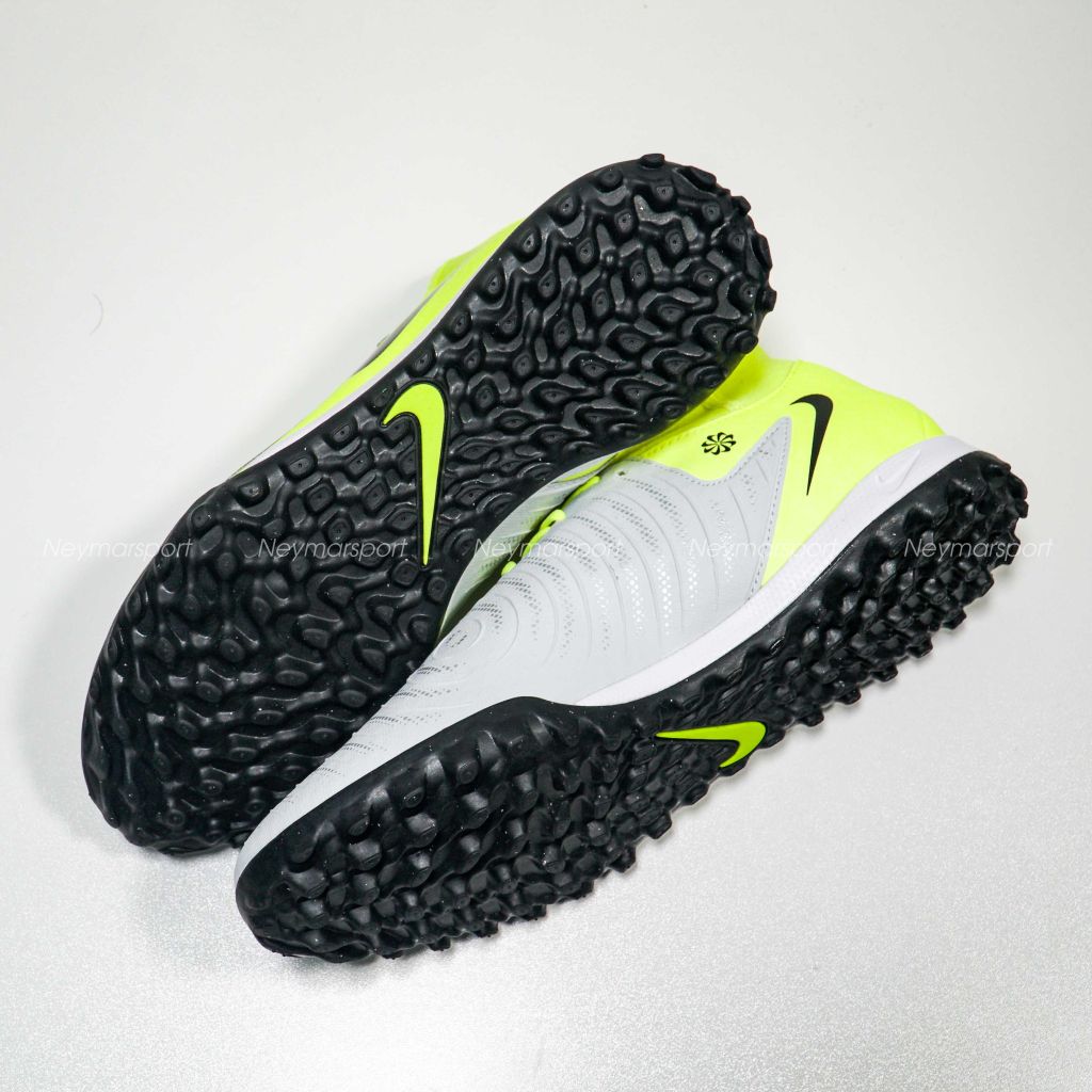 Giày đá bóng Nike Phantom Luna II Academy TF Mad Voltage - Metallic Silver/Black/Volt FJ2566-003