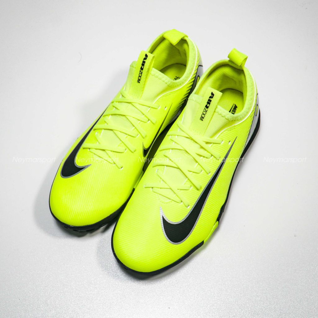 Giày đá bóng Nike Air Zoom Mercurial Vapor 16 Academy TF Mad Voltage - Volt/Black Kids FQ8284-700