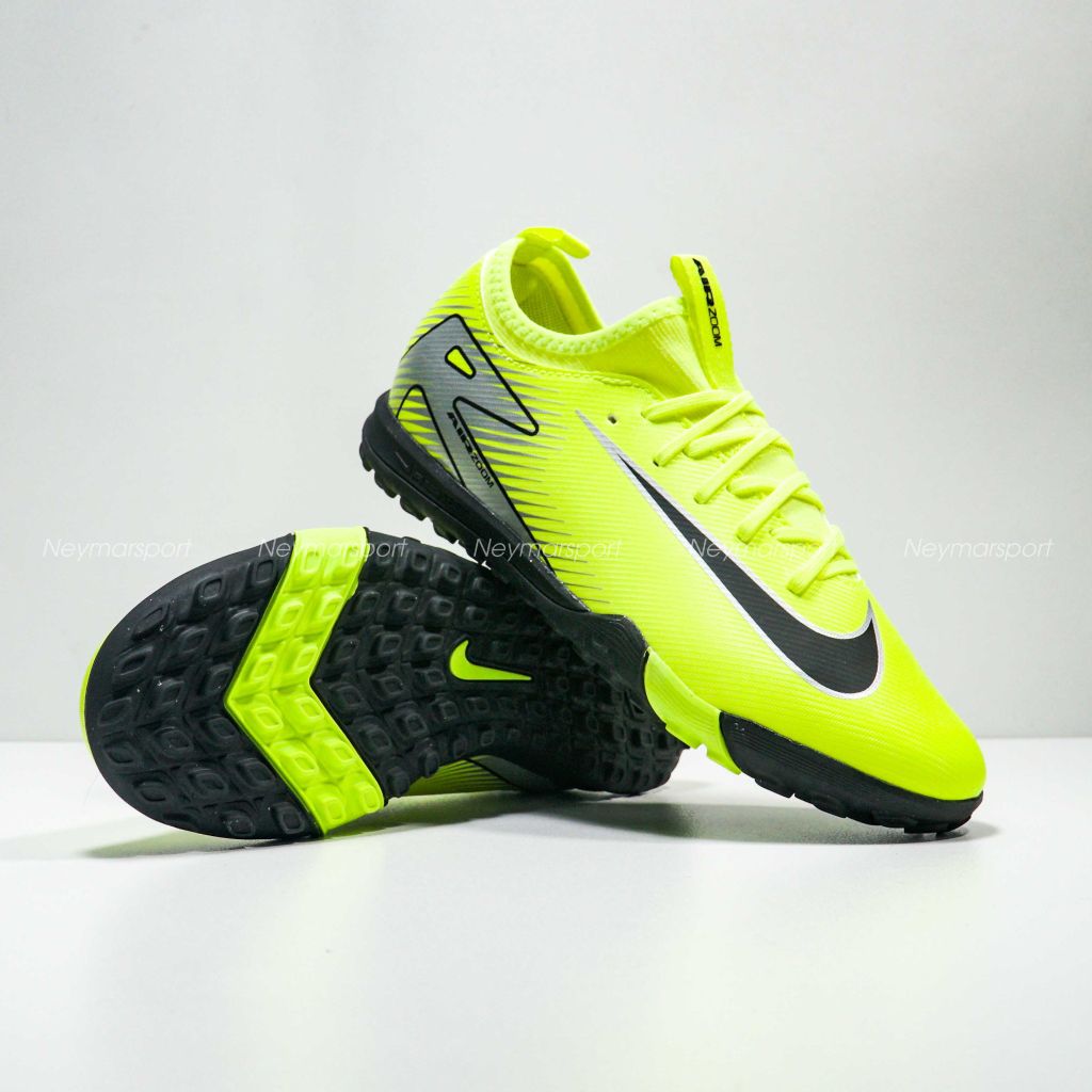 Giày đá bóng Nike Air Zoom Mercurial Vapor 16 Academy TF Mad Voltage - Volt/Black Kids FQ8284-700