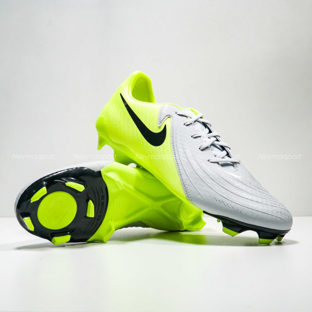 Giày đá bóng Nike Phantom GX II Academy MG Mad Voltage - Metallic Silver/Black/Volt FD6723-003