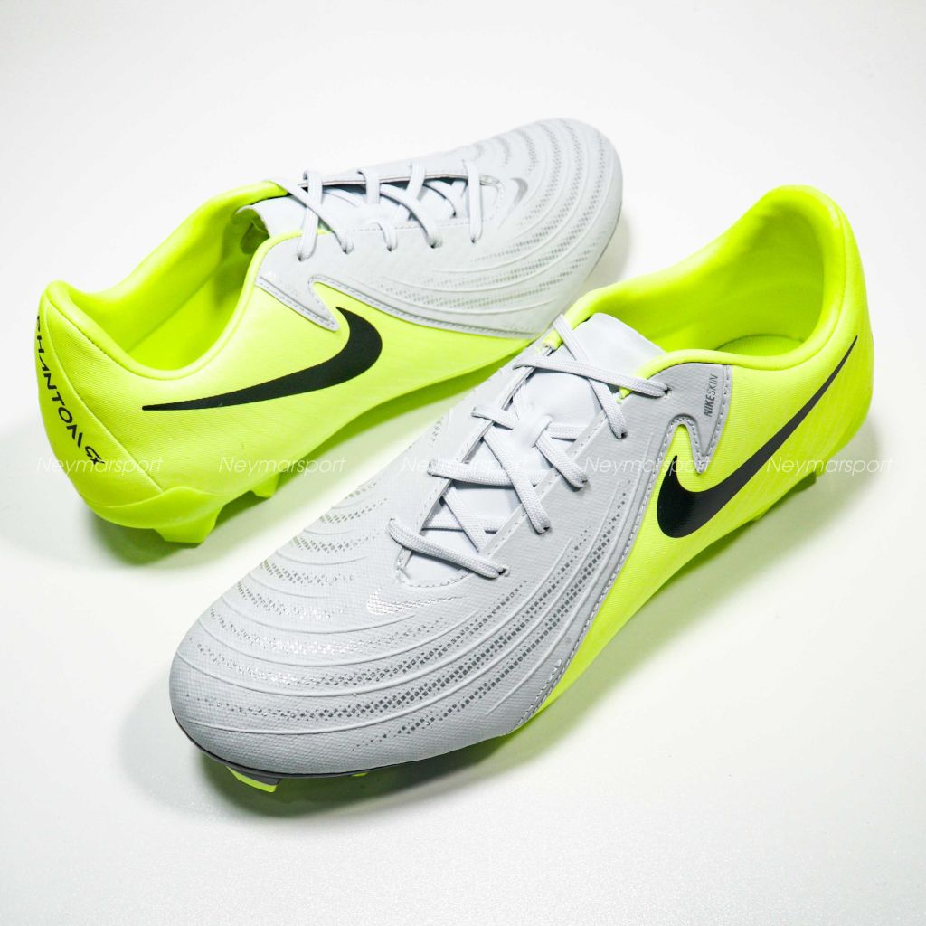 Giày đá bóng Nike Phantom GX II Academy MG Mad Voltage - Metallic Silver/Black/Volt FD6723-003