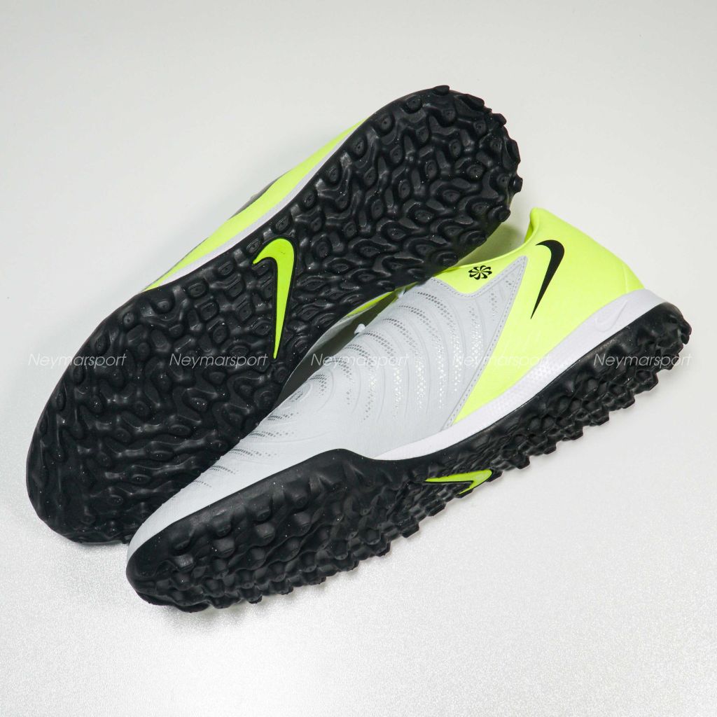 Giày đá bóng Nike Phantom GX II Academy TF Mad Voltage - Metallic Silver/Black/Volt FJ2577-003