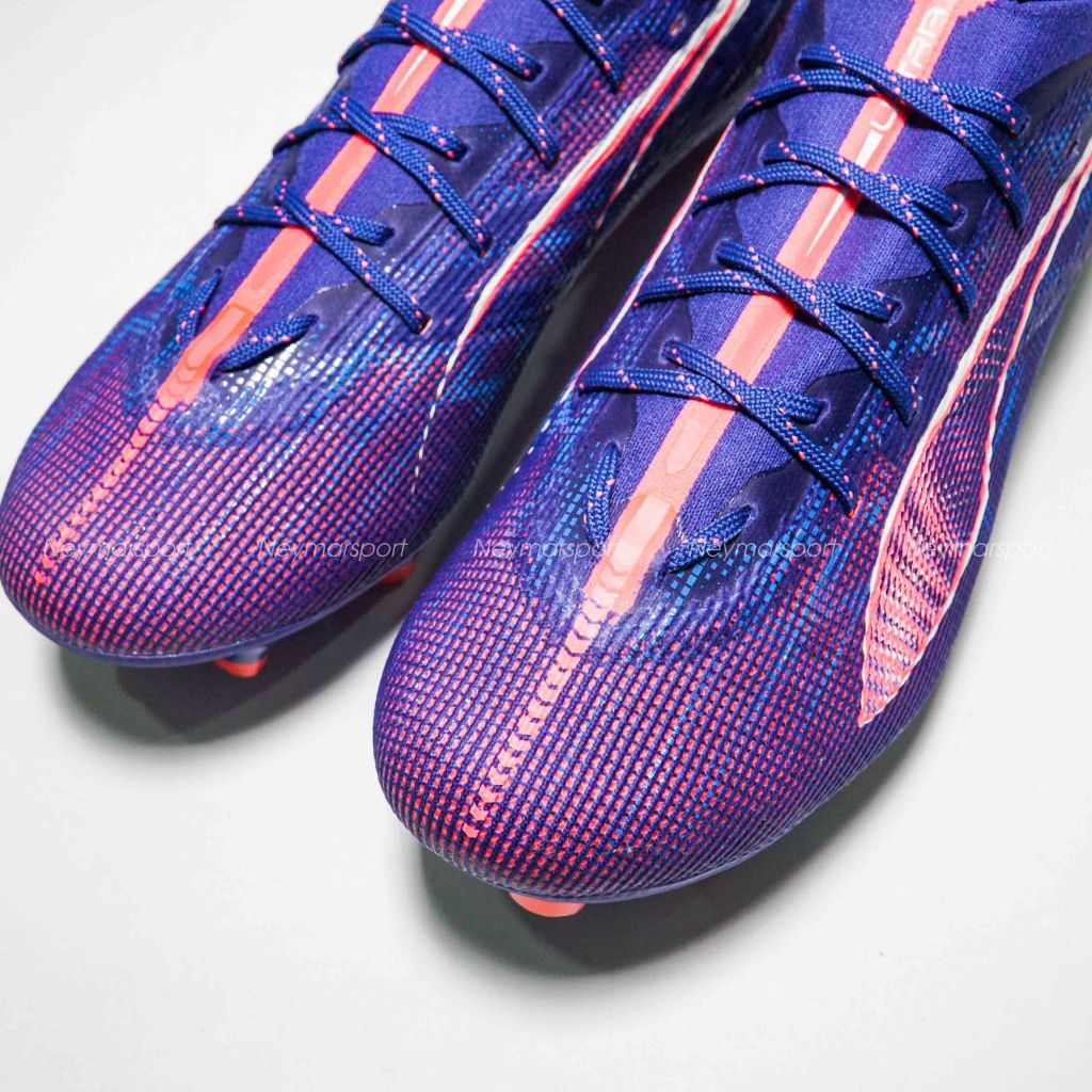 Giày đá banh PUMA Ultra 5 Pro FG/ AG Formula - Lapis Lazuli/PUMA White/Sunset Glow 107685-01