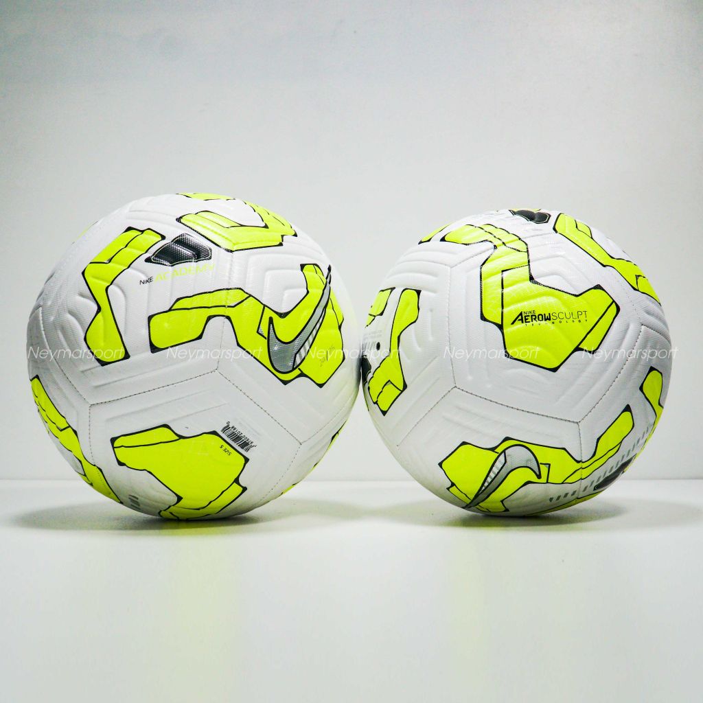 Quả bóng đá Nike Football Academy Mad Voltage - White/Volt/Metallic Silver FZ2966-102